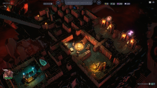 Необычный роуглайт про Минотавра MINOS выйдет 9 апреля